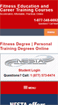 Mobile Screenshot of fitnessdegree.info